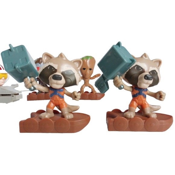 Lot Of 5 McDonalds 2020 2022 Star Wars GUARDIANS OF THE GALAXY Happy Meal Toys - Picture 9 of 13